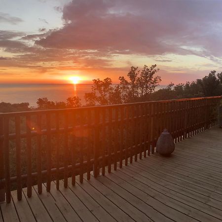 Villa L'Alpana En Bois Vue Mer A 180 Degres Sari-Solenzara Exteriér fotografie